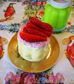 Recette Parfait glacé mascarpone-fraises