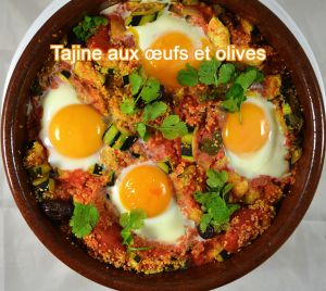 Recette Tajine aux œufs et olives