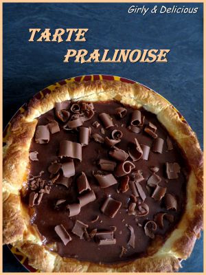 Recette Tarte Pralinoise