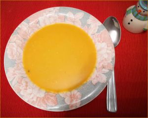 Recette Velouté patates douces, butternut, pdt