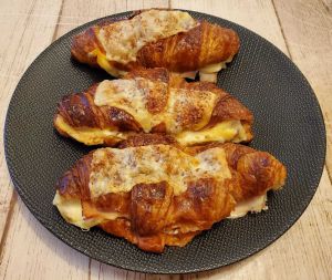 Recette Croissants poulet gouda au air fryer