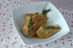 Recette Fenouil rôti au miel sauce à l’orange