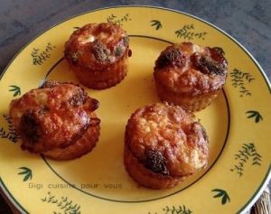 Recette Muffins au brocolis et féta au cake factory