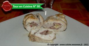 Recette Cordon bleu de poulet au jambon de Bayonne et camembert – Tour en Cuisine n° 30