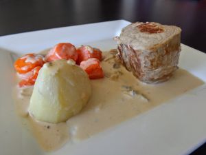 Recette Filet Mignon de Porc au Roquefort de la Petite Mu