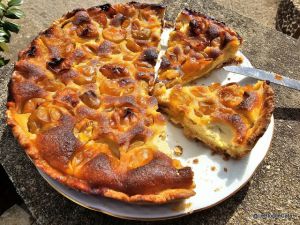 Recette Tarte 'normande' aux mirabelles