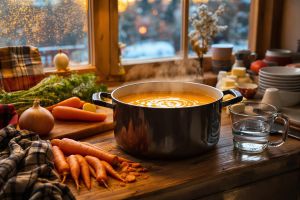 Recette Cette soupe crémeuse aux 4 ingrédients va changer vos soirées d’hiver !