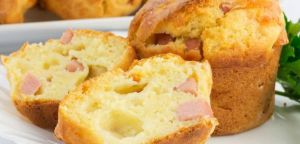 Recette Muffin jambon et fromage