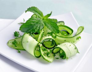 Recette Salade de concombre à la menthe rapide