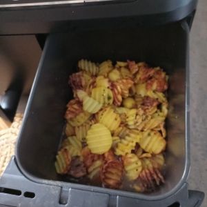 Recette Pommes de terre ondulées à l'air fryer Ninja AF400eu