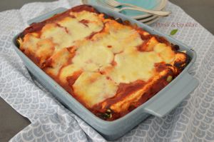 Recette Cannelloni à la brousse et aux épinards