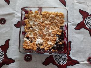 Recette Crumble aux fruits rouges