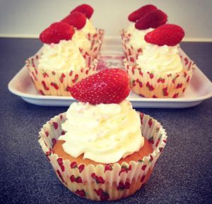 Recette Cupcakes aux fraises