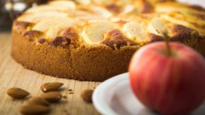 Recette Gâteau aux pommes healthy et son de blé