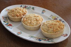 Recette Tartelettes crumble aux poireaux