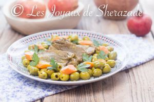 Recette Langue de veau aux olives