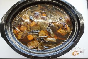 Recette Bouillon d’os à la mijoteuse