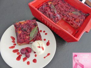 Recette Financier framboise prune au laurier du Chef Ottolenghi *