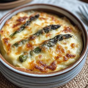 Recette Ramequin Asperges Cheddar : Recette Facile et Savoureuse