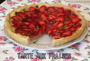 Recette Tarte aux fraises & amande – Vegan