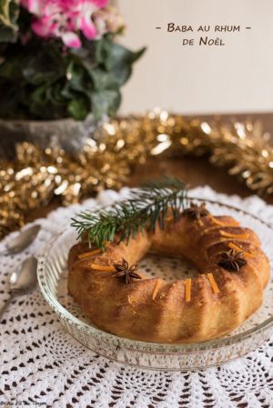 Recette Baba au rhum de Noël (C. Lignac)