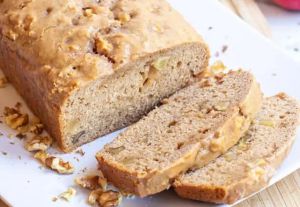 Recette Délicieuse recette de pain aux pommes, érable et noix !