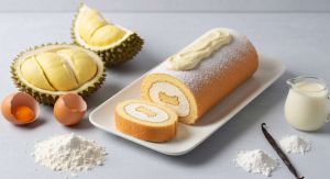 Recette Gâteau Roulé Japonais à la Crème de Durian