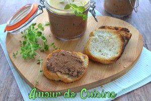 Recette Terrine de foie de volaille