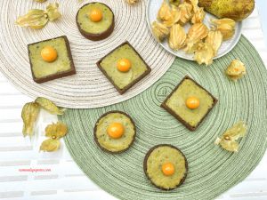 Recette Tartelettes poire matcha