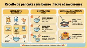 Recette Pancake sans beurre : facile et savoureuse