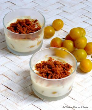 Recette Crèmes aux mirabelles