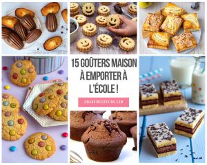 Recette 20 recettes de goûters maison à emporter à l'école !