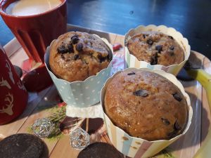 Recette Muffins Banane Chocolat Tout simple et hyper gourmand {Vegan}