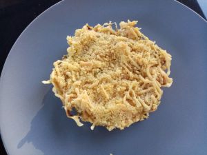 Recette Crumble d'asperges (companion ou pas)