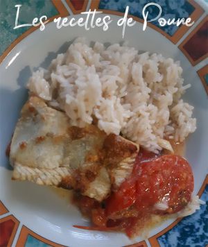 Recette Filet de colin au four