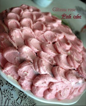 Recette Pink cake