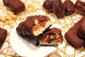 Recette Snickers faciles (healthy et vegan)