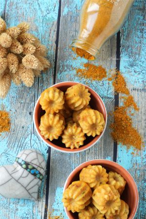 Recette Mini cannelés indien à la cacahuète