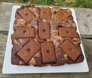 Recette Brownie chocolat spéculoos