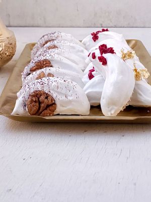 Recette Cornes de gazelle meringuées