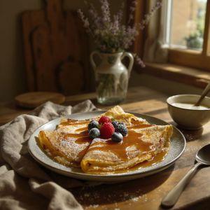 Recette Crêpes sans oeufs faciles et savoureuses