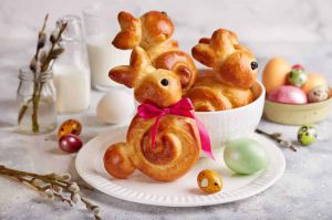 Recette Brioche lapin de Pâques au Thermomix : Savoureuse et unique pour le petit-déjeuner de Pâques !