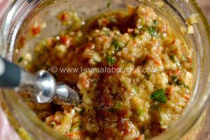 Recette Condiment À l'Ail Et Aux Tomates Séchées