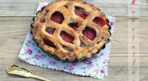 Recette Pie aux fraises, tarte aux fraises confites