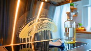 Recette Vinaigre blanc, l’arme secrète pour dégraisser en profondeur une hotte aspirante grasse