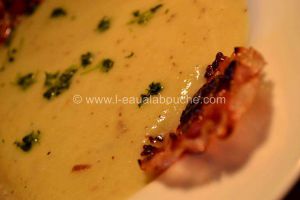 Recette Velouté De Poireaux Et Sa Pancetta