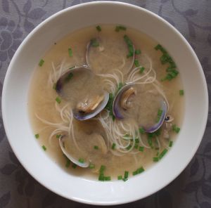 Recette Soupe de palourdes au miso