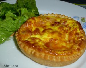 Recette Tartelettes au jambon et au maroilles