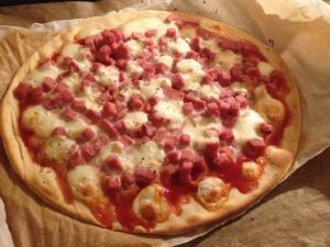 Recette Pizza jambon mozzarelle