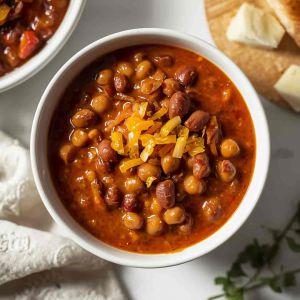 Recette Black eyed pea chili recipe
